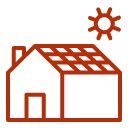 Solar power icon